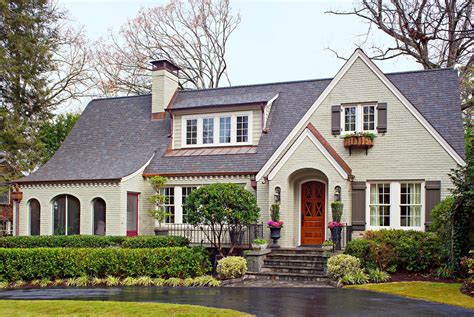 green tudor house|tudor green face.